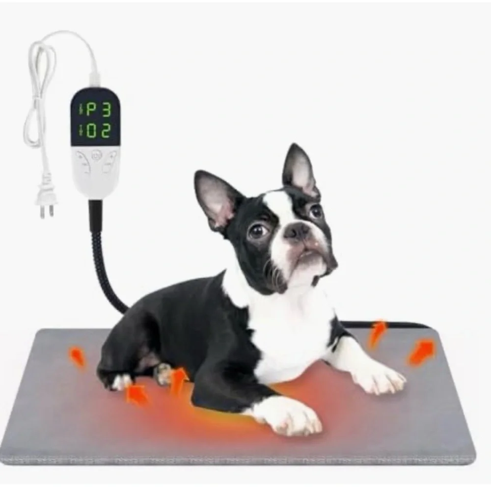 Smart Pet Heating Pad in Gray - Gravity Sensing